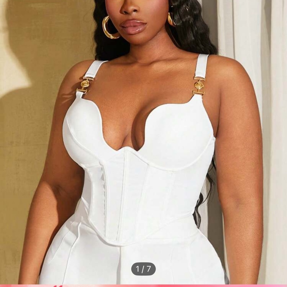 White corset